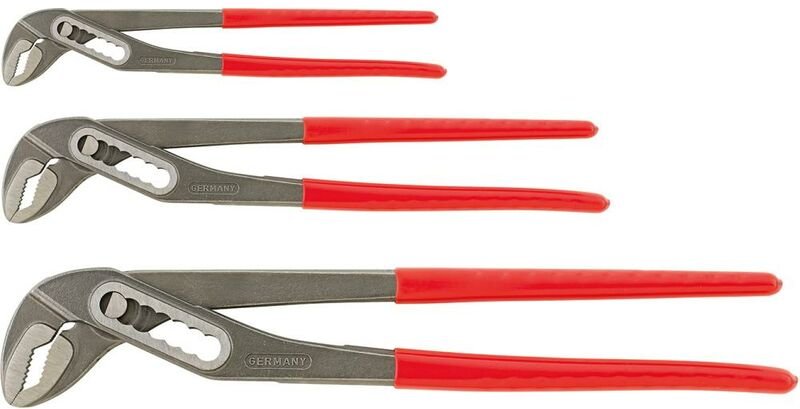 Wasserpumpenzangen-Set 3-teilig 170/250/300mm - Format