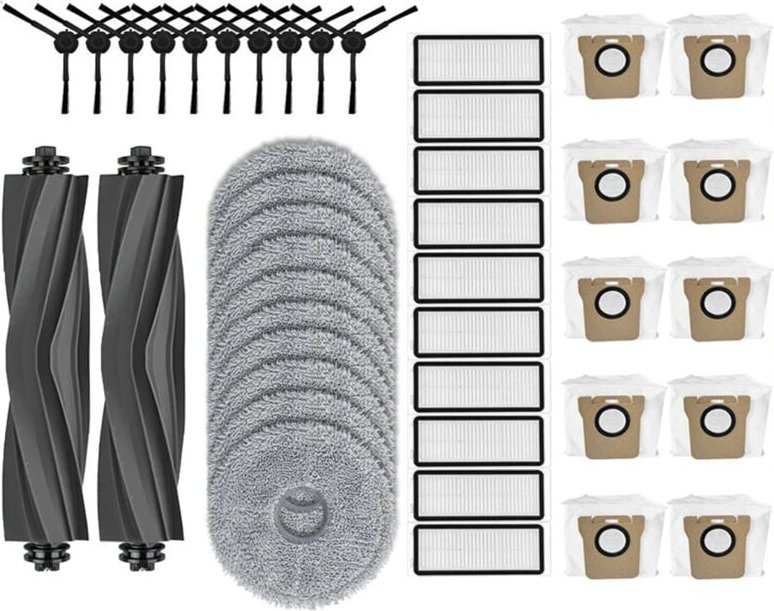 Für Bot L20 Ultra Roboter Staubsauger Wichtigsten Seite Pinsel Mopp Tuch Hepa-Filter Staub Taschen Zubehör Ersatz Teile