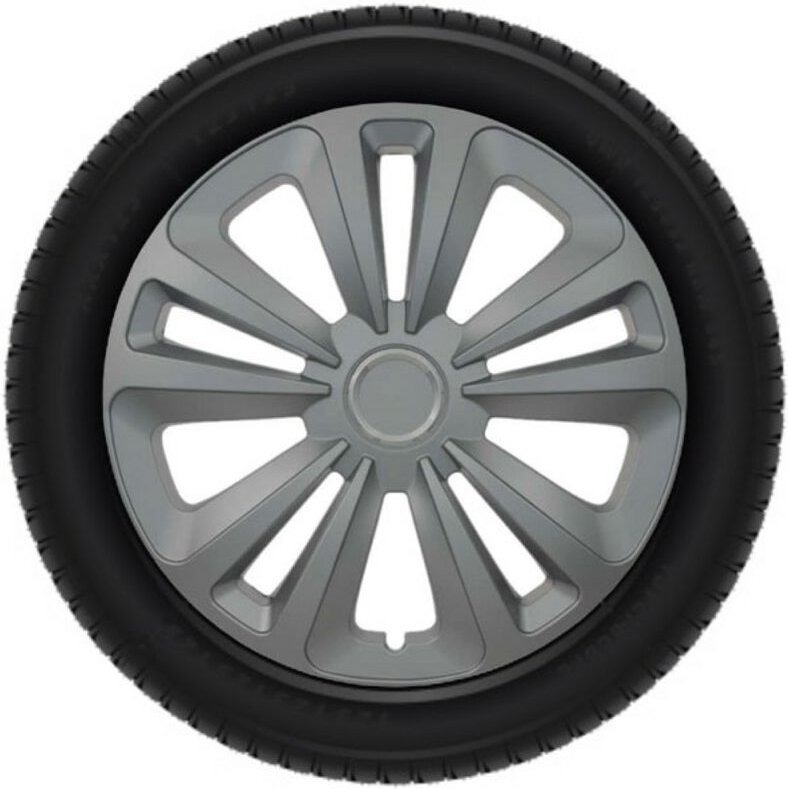 Radkappen-Satz - 15 Zoll – Terra Ring – Silber