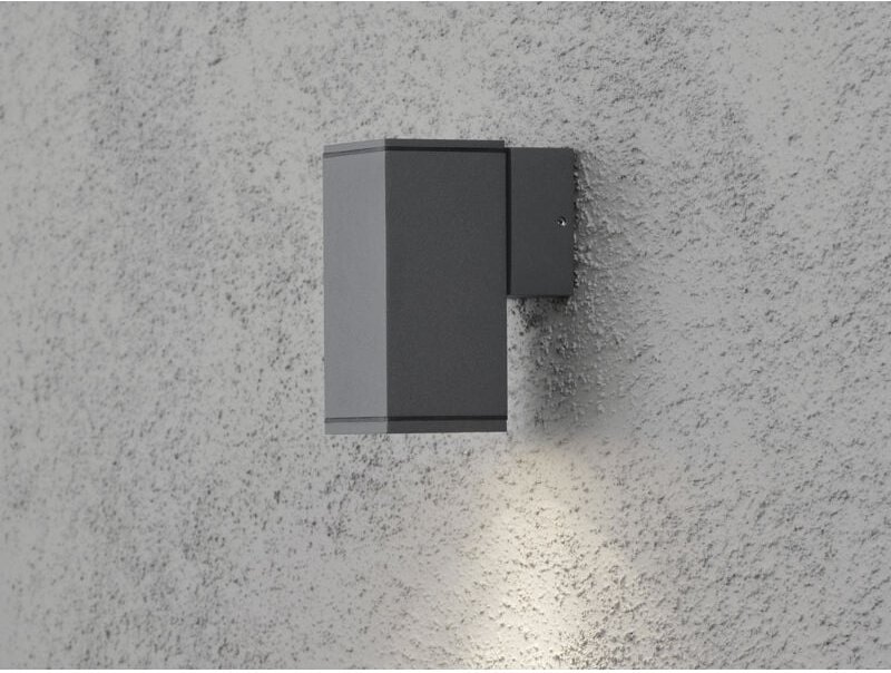 Konstsmide - Monza 7908-370 Außenwandleuchte Halogen GU10 35 w Anthrazit