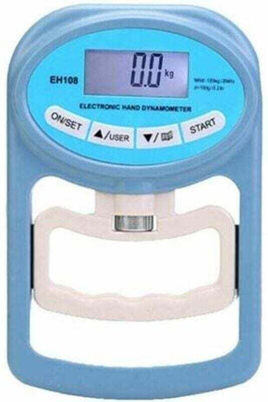 Misuratore di forza di presa dinamometro digitale portatile da 120 kg che cattura automaticamente la forza di presa elet...