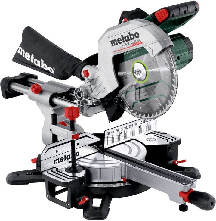 Metabo - Akku-Kapp- und Gehrugssäge kgs 18 ltx bl 254 mit Zugfunktion 1x 4,0 Ah