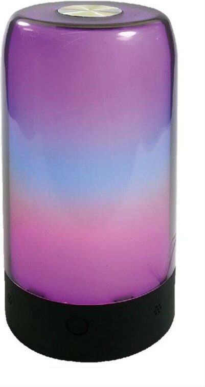 8W Smart WiFi rgb 3-in-1 cct led Tischleuchte Dimmbar Schwarz - V-tac