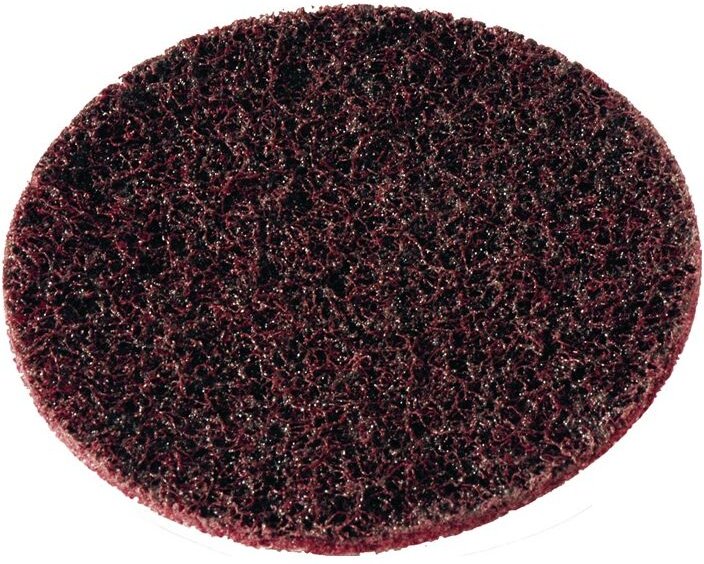 Schleifvliesscheibe ø 115 mm very fine blau ungelocht - Promat