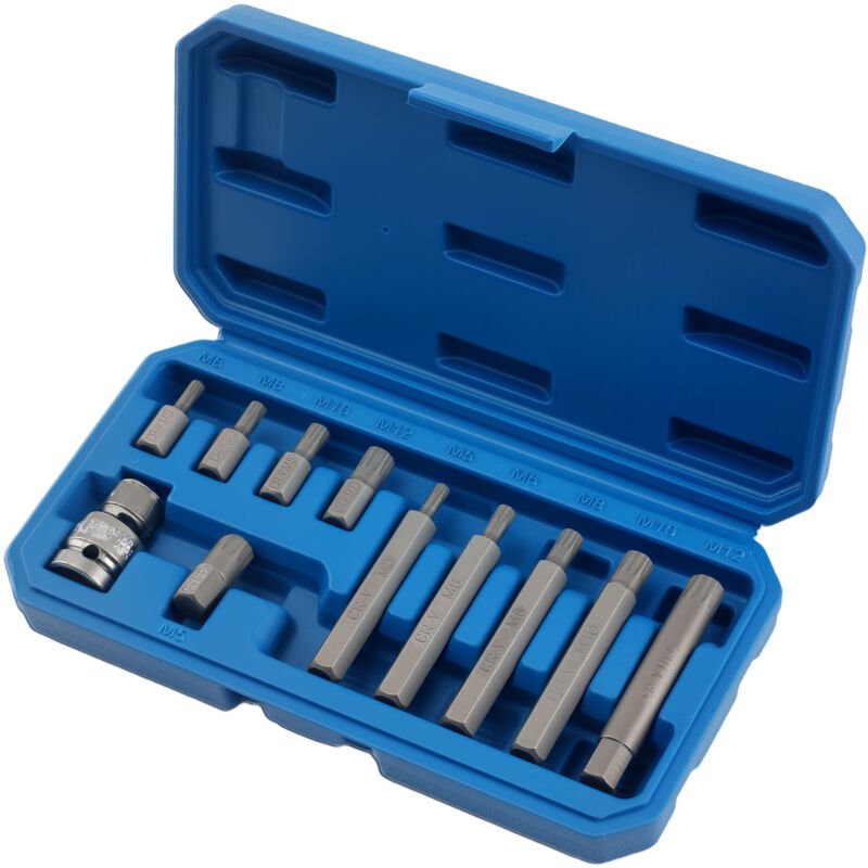 1/2" 11tlg Vielzahn Steckschlüssel M5 M6 M8 M10 M12 Bit for BMW VW Audi