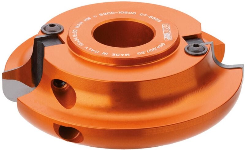 694.007.40 Konkaver Und Konvexer Radiuskopf Hw R10 D=136x34.8x40