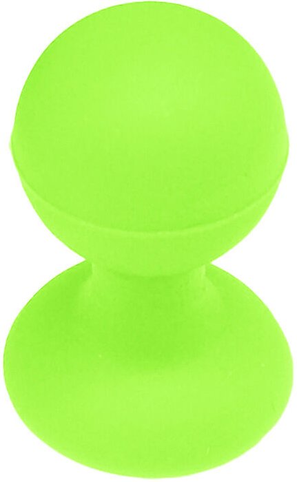 Silikon-Telefonhalter mit Saugnapf und rundem Kopf, grün