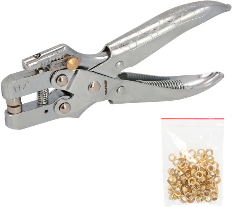 Profi-Lochzangen Maurer mit 50 kleinen Ösen