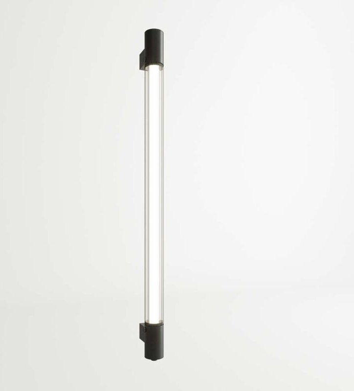 Thumbnail - Wandleuchte Retroleuchte Antik Wandlampe T8-Sockel Stahl Schwarz Metallstab