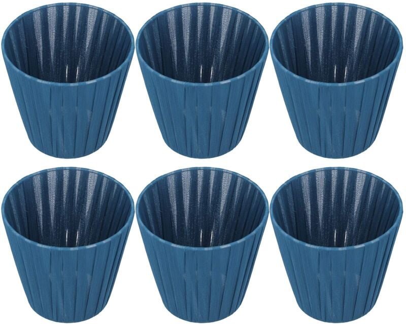 Ej.life - 6PCS Lampenschirm Chandelie Moderner Einfacher Lampenschirm Stofflampenschirm für Kristall-Clip-On-Kronleuchte...