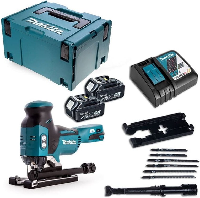 Thumbnail - Makita - Stichsäge 18V lxt (2x3,0 Ah) in makpac DJV181RFJ