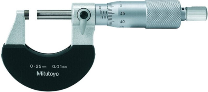 Mitutoyo - Bügelmessschraube mit therm. Isolierung 0-25mm