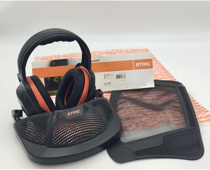 ORIGINAL STIHL Nylon-Netzvisier mit gepolstertem Kapselgehörschutz dynamisch gpa 30