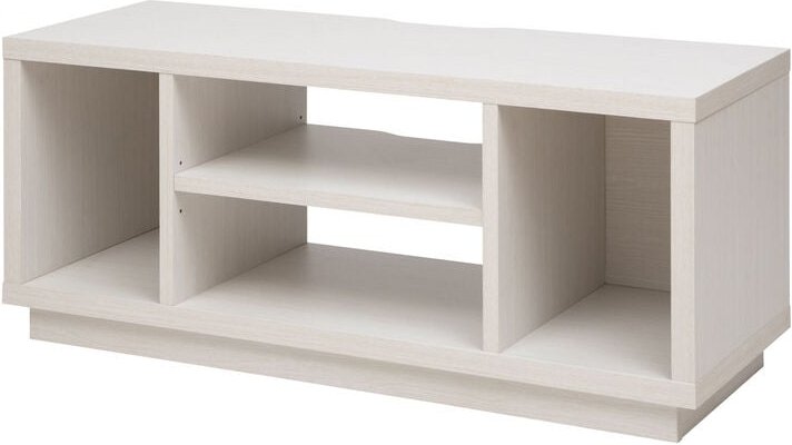 TV-Möbel, TV-Schrank, TV-Bank, TV-Halterung für Bildschirme bis zu 43 Zoll, 4 Regale, Kabelauslass, Schlafzimmer, Wohnzi...