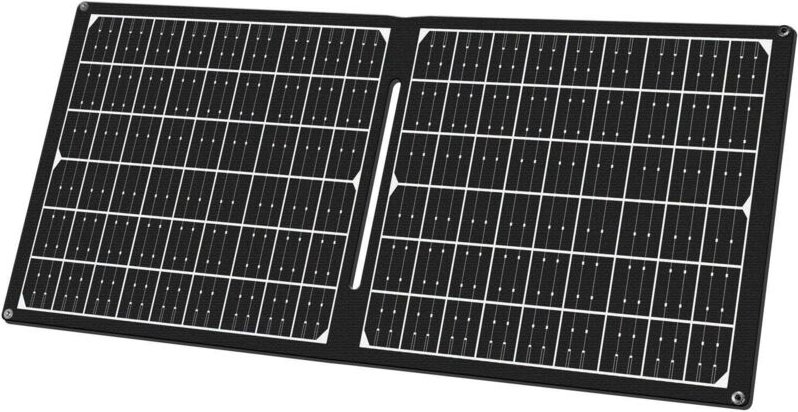 Foldable solar panel with usb charger 1x usb c 1x usb a 30w