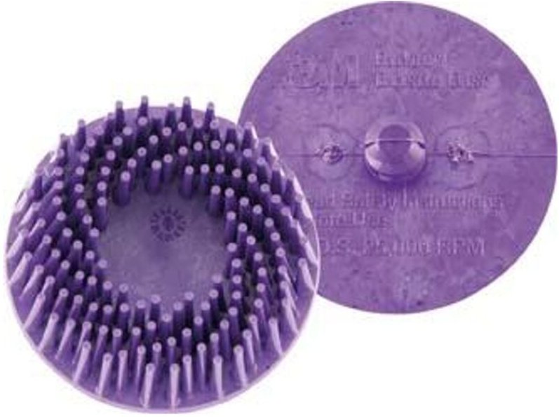 Bristle Disc roloc 50,8 mm k 80 (gelb) - 3M