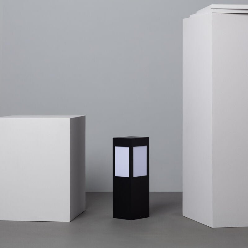 Ledkia - LED-Bodenleuchte Solar Aussen Aufbau 40cm mit Bewegungsmelder Radar Kenya 3000K Warmweiß