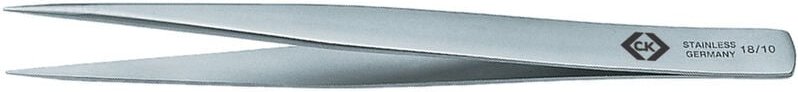 C.k T2318 Präzisionspinzette Spitz, fein 130 mm