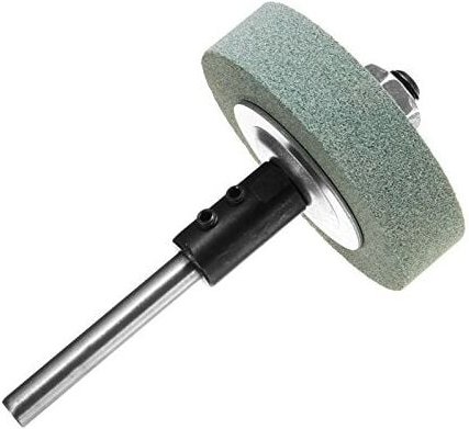 Aougo - 70 x 20 x 10 mm Schleifscheiben-Adapter, verwandelt elektrische Bohrmaschine in Schleifmaschine – Grün