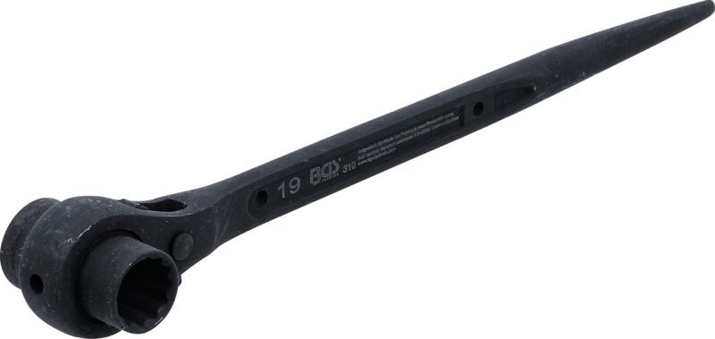 Bgs Technic - Gerüstbauer-Knarre sw 19 x 22 mm