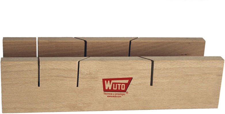 Doppelgehrungsschneider mit Halterung 250X55mm Wuto