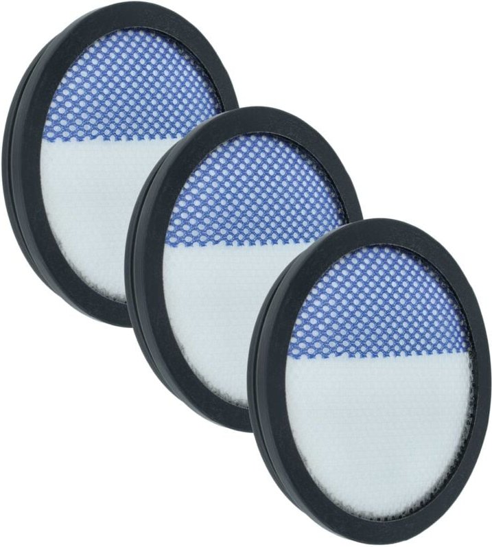 vhbw 3x Vorfilter kompatibel mit Altus AL 6824 DS Staubsauger - Staubsaugerfilter