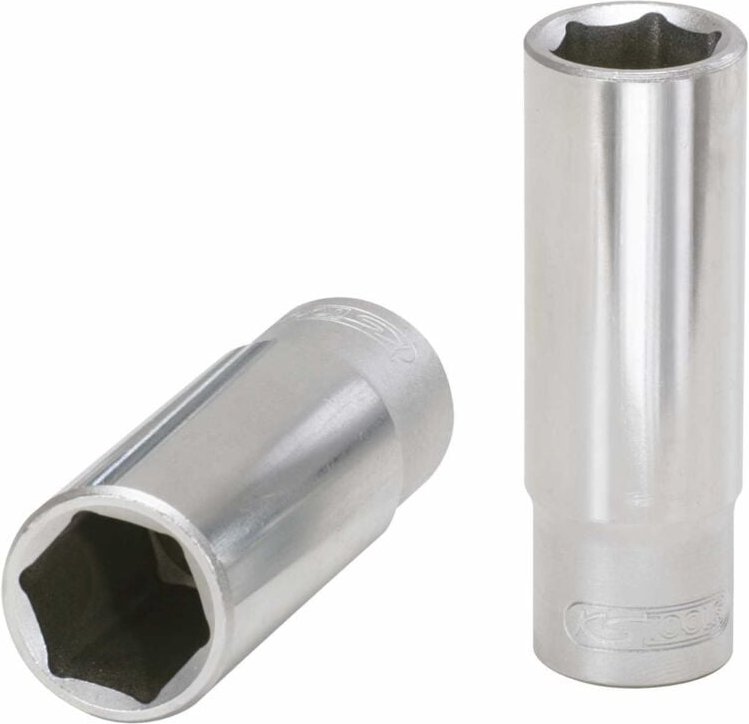 1/2" Sechskant-Stecknuss, lang, 7/16"