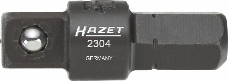 Adapter 2304 Sechskant massiv 6,3 (1/4 Zoll) Vierkant massiv 6,3 mm (1 - Hazet