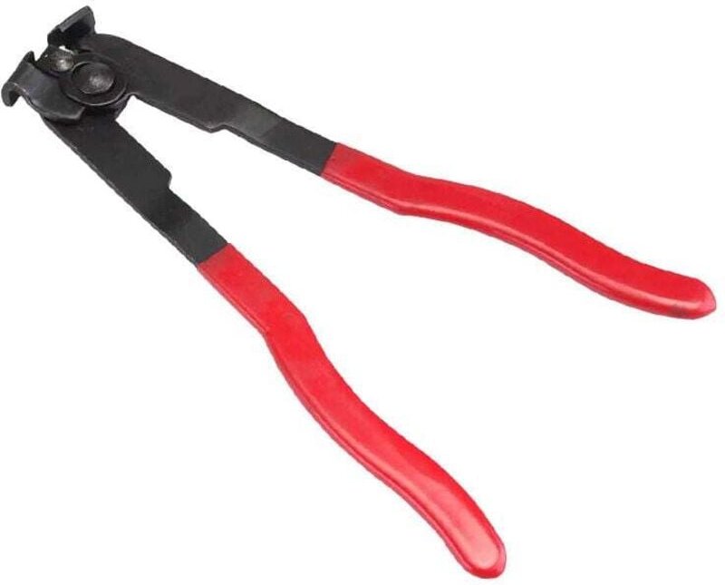 Schlauchklemmenzange, 235 mm, flexible Autoschlauchklemmenzange, Kardanklemmenzange, Faltenbalg aus Kohlenstoffstahl, fl...