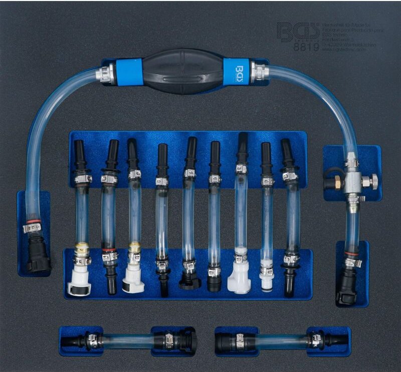 Bgs Technic - Diesel-Niederdruckkreis-Entlüftungs-Satz für Ford, psa, Opel, Fiat, Rover, Land Rover, Renault, Mercedes-B...