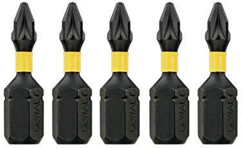 Torsion Bit schlagfest, Pz1 25 mm 5 Stk. - Dewalt