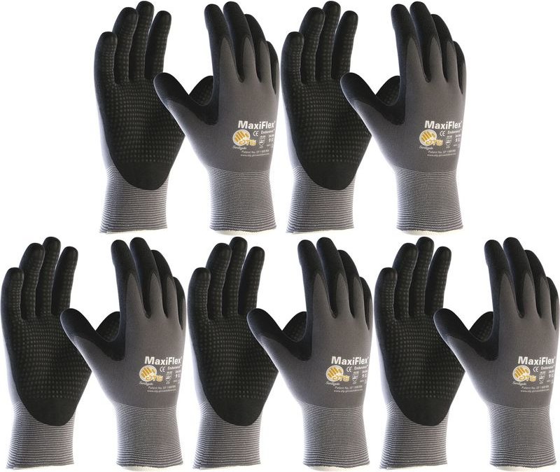 Thumbnail - Schutzhandschuhe Maxiflex Endurance Arbeitshandschuhe Gr. 8 / 5 Paar - Vasalat