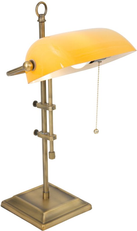 Thumbnail - Tischlampe - Ancilla - bronze - glas metall - - Steinhauer