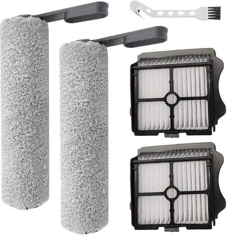 Tineco Floor One S5 / Floor One S5 Pro 2 Nass-/Trockensauger Ersatzbürstenfilter Zubehör-Set (5-teilig)