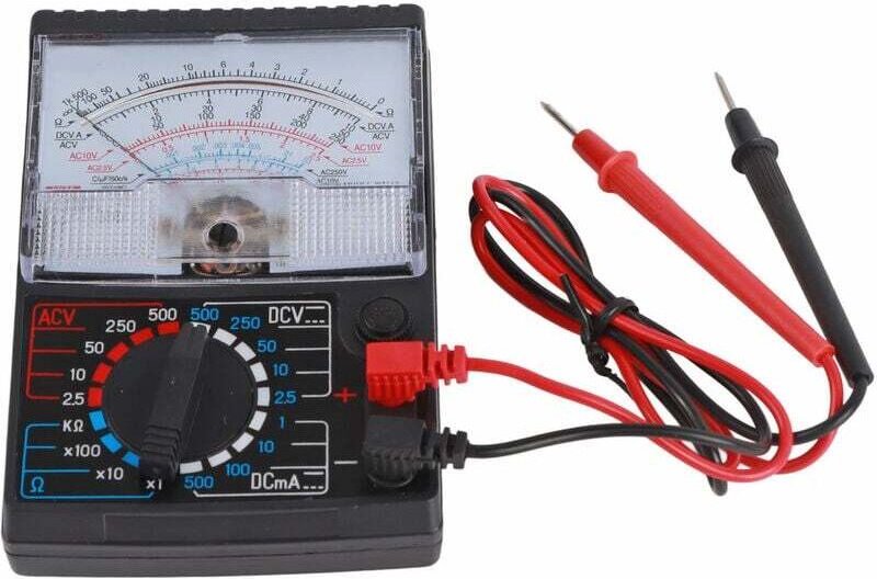 Widerstandsmessgerät mit 18 Messstufen und 21 Messbereichen, analoges Multimeter für Audiofrequenzen, weit verbreitet be...