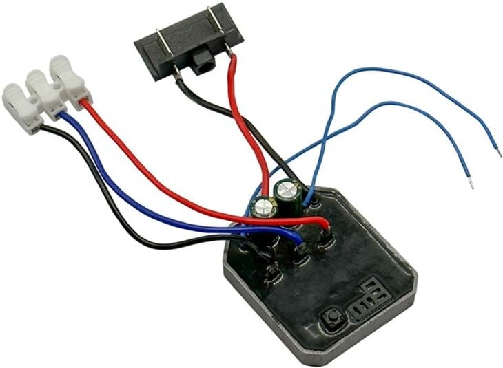 Tlily - Bürstenloser Lithium-Elektro-Winkelschleifer-Controller-Board-Treiber für Werkzeugzubehör