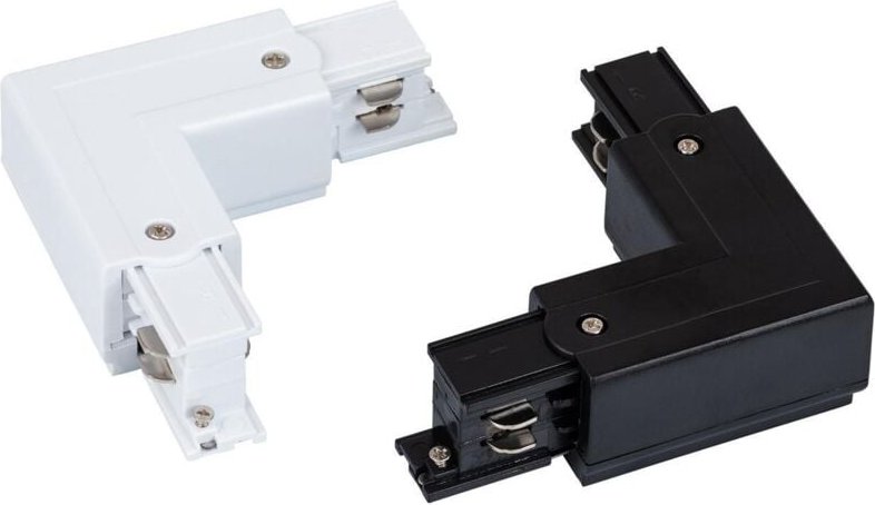 Verbindungsstück Right Side Typ l für 3-Phasenstromschiene Weiß