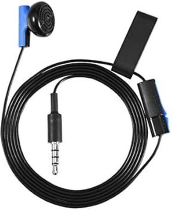 Gaming-Kopfhörer für PS4, In-Ear-Gaming-Headset mit Mikrofon, 3,5 mm, kompatibel mit PS4-Controller