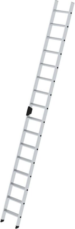 Günzburger Steigtechnik - Stufen-Anlegeleiter ohne Traverse 16 Stufen - 040316