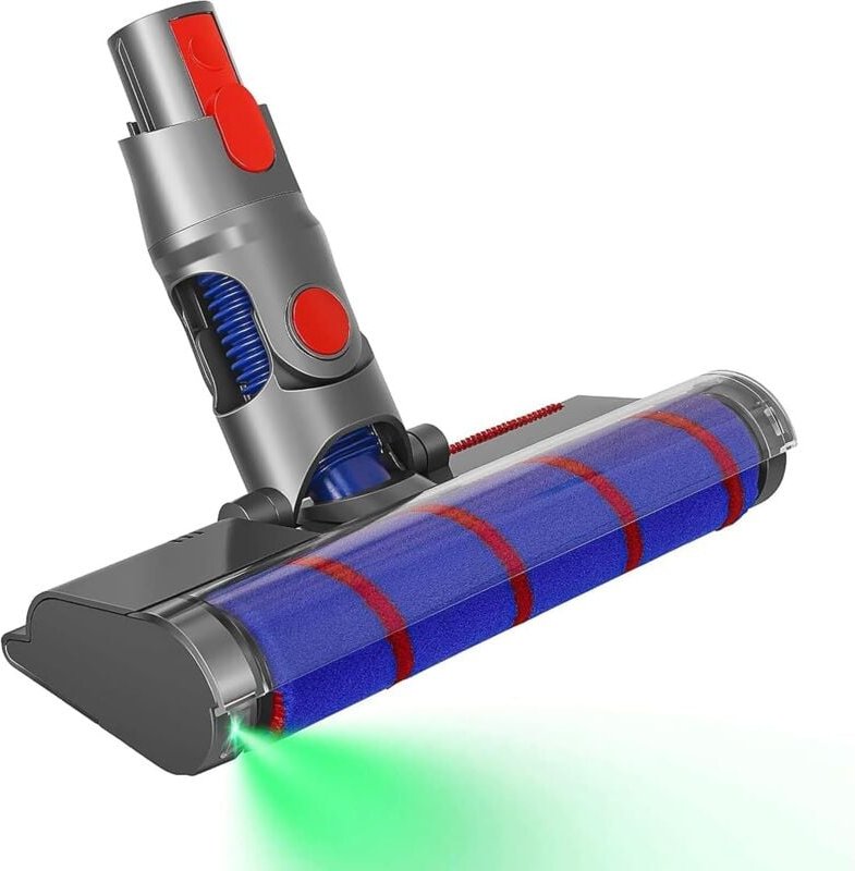 Thumbnail - Turbo-elektrische motorisierte Schleuderbürste, kompatibel mit Dyson V7 V8 V10 V 11 V15, Schnellspanner mit weicher Roll...