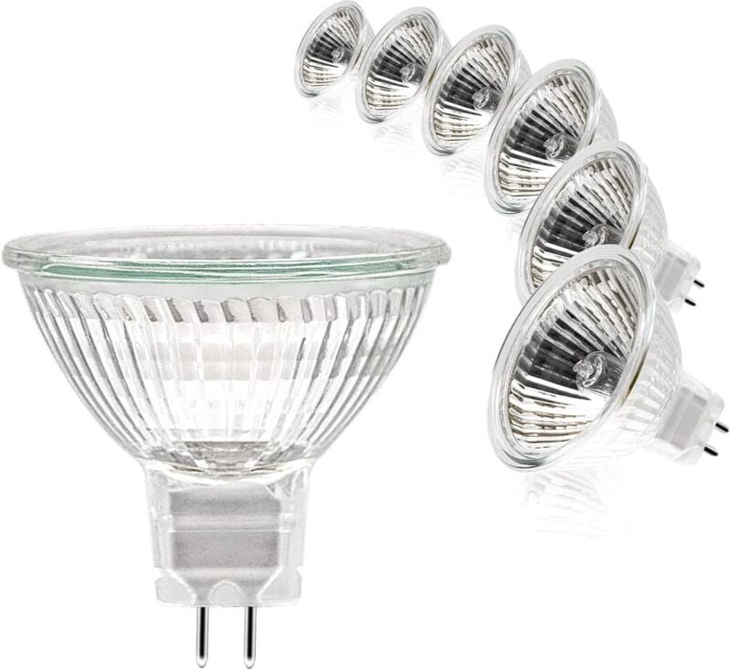 Thumbnail - Aougo - Halogenlampen, MR16-Spot-Glühbirne, 12 v, 35 w, GU5,3-Glühbirne, dimmbar, MR16-Glühbirne, 2-polige Halogenlampen...