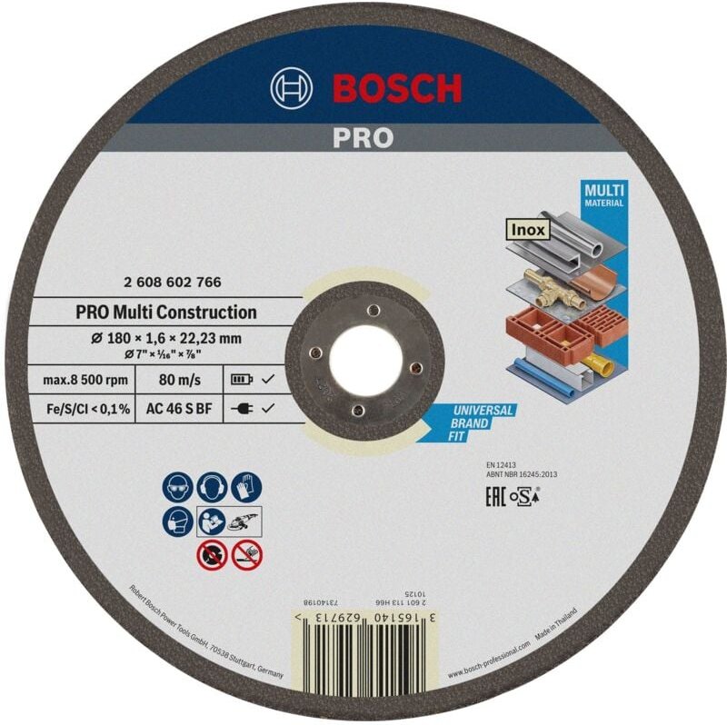 Thumbnail - Pro Multi Material TS,180x1.6x22.23mm - Bosch