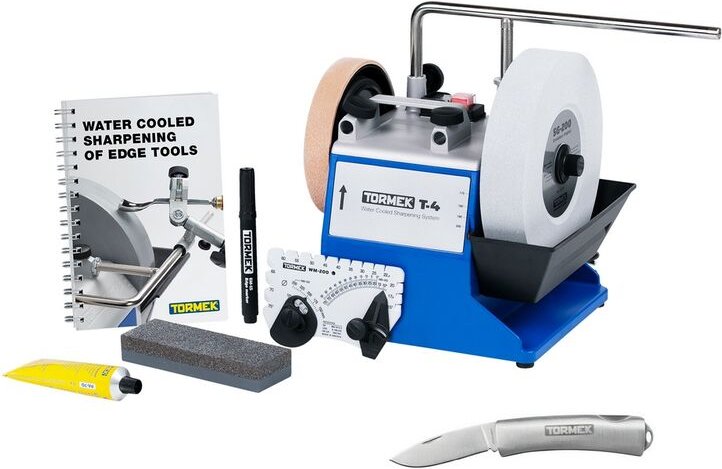 Tormek - T4 Nassschleifmaschine 421355 + eka Taschenmesser Edelstahl Classic 5