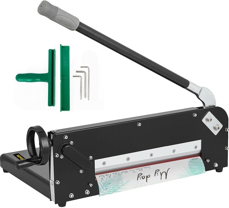 Mophorn - vevor Papierschneider SG-299A4 Papierschneidemaschine 63,5 x 36,3 x 40,6 cm Papier Schneidegerät zum Schneiden...