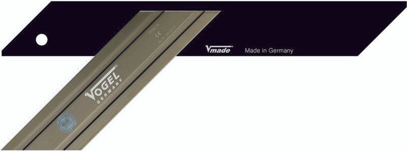 Germany Winkel Gehrungswinkel 250 mm Querschnitt Stahlklinge 40 x 1 mm - Vogel