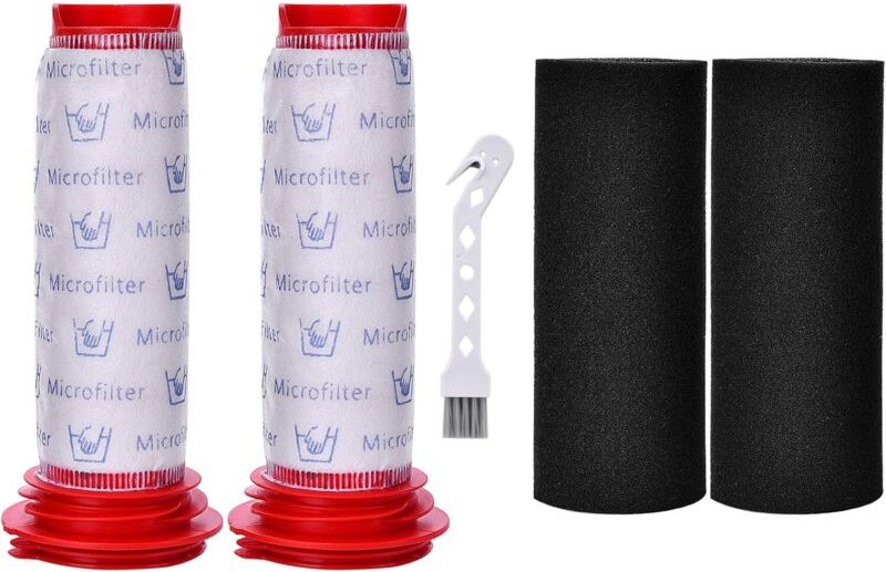 2 Stück Ersatzfilter für Bosch Athlet 25.2v Staubsauger BCH6ZOOO BCH6L2560 BCH6L2561 Stabfilter und Schaumstofffilter fü...