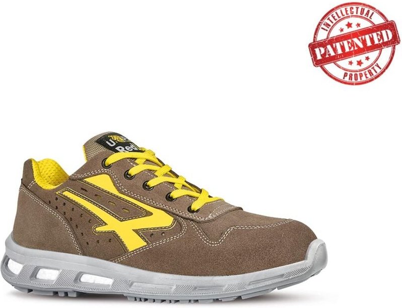 Thumbnail - Sicherheitshalbschuhe adventure esd S1P src - Braun/Gelb 36
