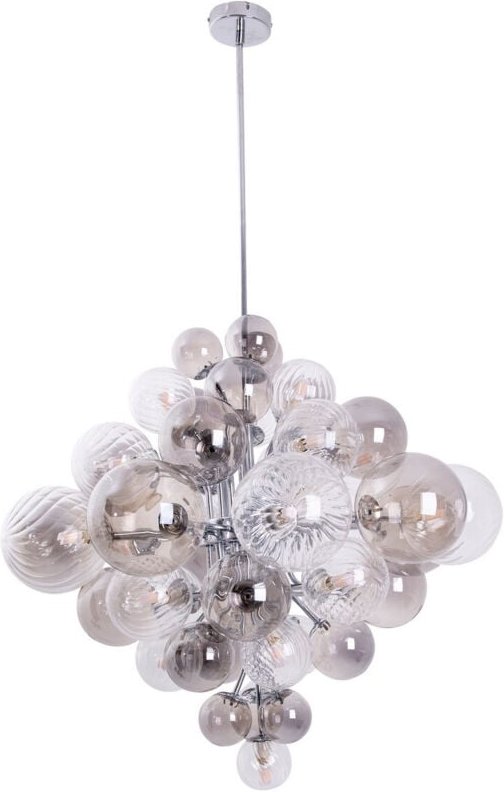 Naeve SPHERE Sphärische Pendel-Deckenleuchte Chrom