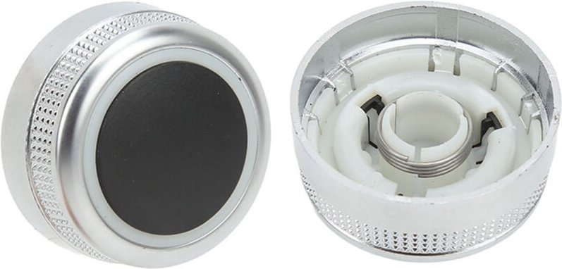 Ej.life - Auto Multimedia Drehknopf Multimedia mmi Hauptmenü Drehschalter Knopfkappe 4f0919069 Ersatz für A6/S6/C6 2005-...