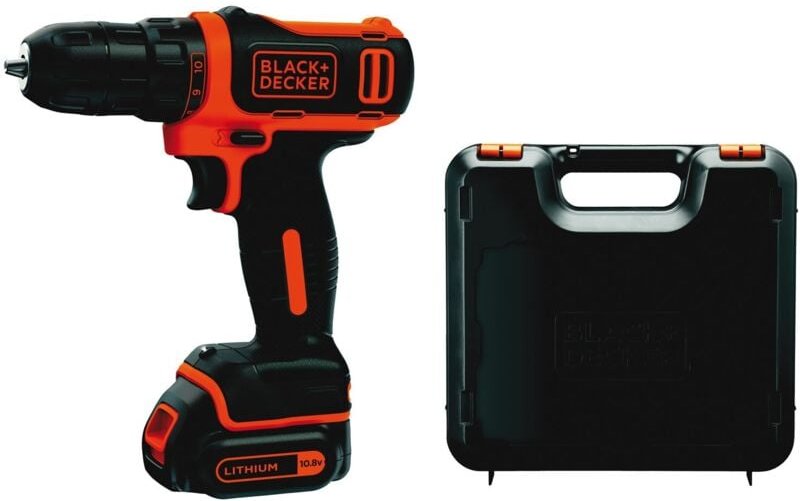 Black&decker - Trapano avitatore 10,8v lith validetta bdcdd12k-qw